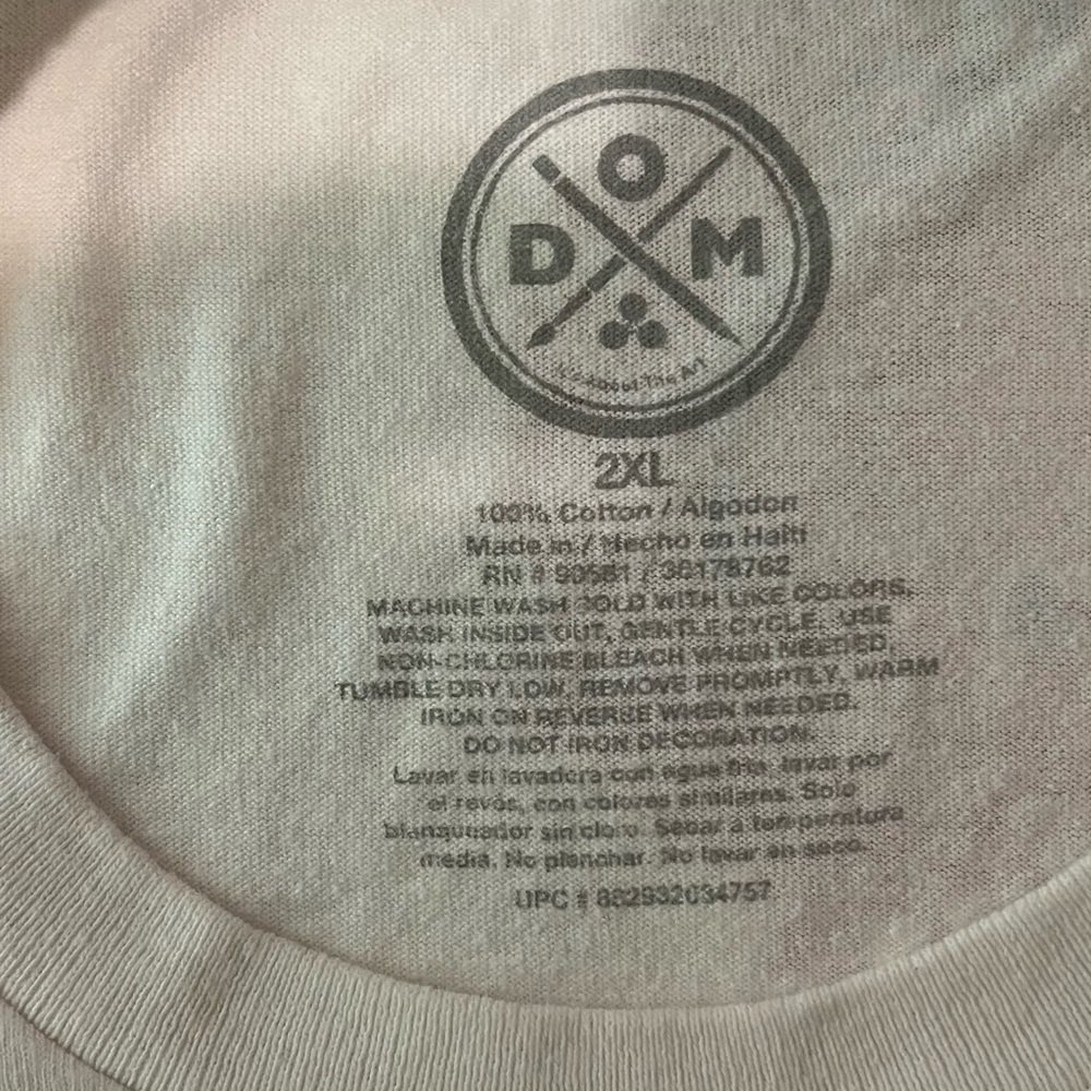 DOM Men’s T-shirt - Picture 6 of 6